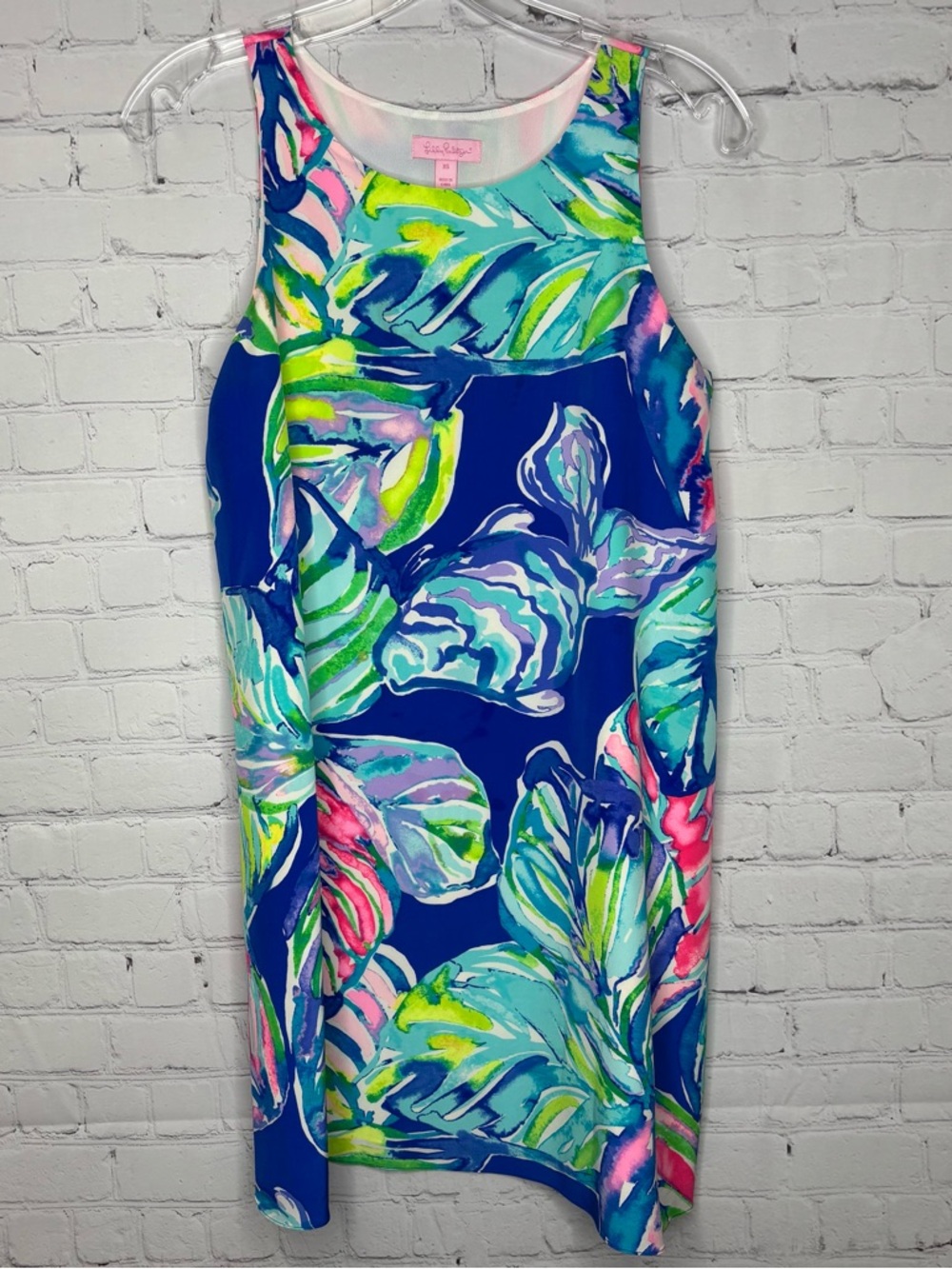 Lilly Pulitzer Jackie Silk Shift Dress Casa Del Sol Print
